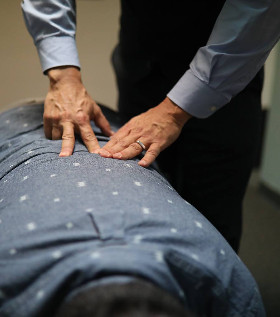 Chiropractic adjustment at Haverhill Family Chiropractic